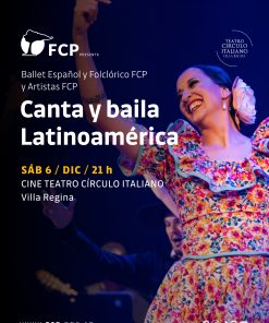 “Canta y baila Latinoamérica” en Villa Regina