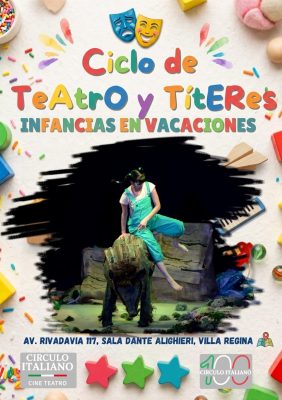 "CERDINA" ciclo de teatro y títeres  (infancias en vaciones)