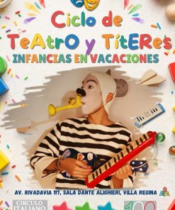 "GORRITO DE LATA" ciclo de teatro y títeres(infancias en vaciones)